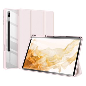 DUX TOBY Zaklápěcí pouzdro Samsung Galaxy Tab S8+ / S7+ / S7 FE růžové
