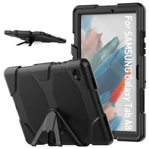 SUPER TOUGH Obal Samsung Galaxy Tab A8 (SM-X205/SM-X200) černý