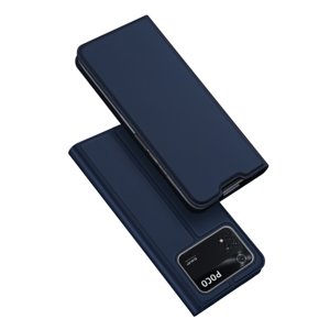 DUX Peněženkový kryt Xiaomi Poco M4 Pro modrý