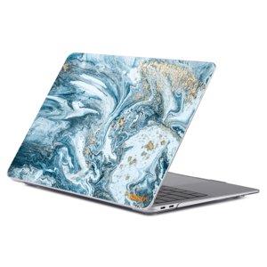 ENKAY MARBLE Pouzdro pro MacBook Air 13" A1932 / A2179 / A2337 DARK BLUE