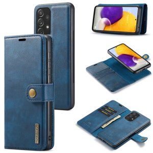DG.MING Peněženkový obal 2v1 Samsung Galaxy A73 5G modrý