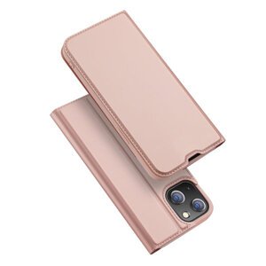 DUX Peněženkový kryt Apple iPhone 14 Plus růžový
