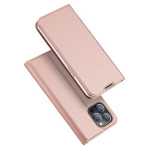 DUX Peněženkový kryt Apple iPhone 14 Pro růžový
