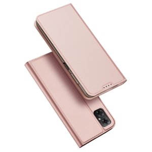 DUX Peněženkový kryt Xiaomi Poco M4 5G růžový