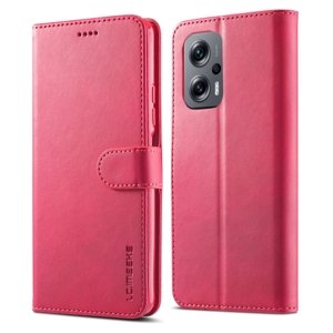 IMEEKE Peněženkový kryt Xiaomi Poco M4 5G růžový