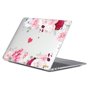 ENKAY FLOWER Pouzdro pro MacBook Pro 15" A1990 / A1707 PEONY