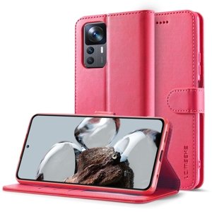 IMEEKE Peněženkový kryt Xiaomi 12T / 12T Pro růžový