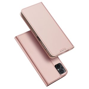 DUX Peněženkový kryt Xiaomi Poco M5 růžový