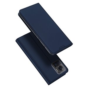 DUX Peněženkový kryt Motorola Edge 30 Ultra modrý