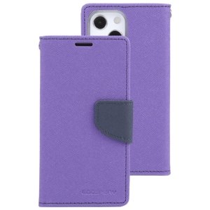 MERCURY FANCY Peněženkový obal Apple iPhone 14 Plus fialový