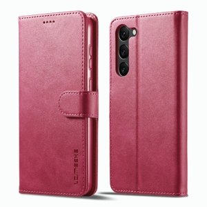 IMEEKE Peňaženkový obal Samsung Galaxy S23 Plus 5G ružový
