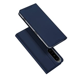 DUX Peněženkový kryt Sony Xperia 1 V modrý