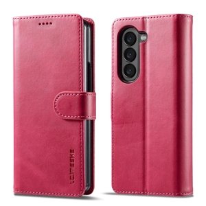 IMEEKE Peněženkový kryt Samsung Galaxy Z Fold 5 5G růžový