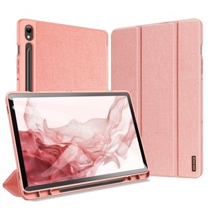 DUX DOMO Zaklápěcí pouzdro Samsung Galaxy Tab S9 růžové