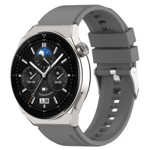 RUBBER Řemínek Huawei Watch GT 3 Pro 46mm šedý