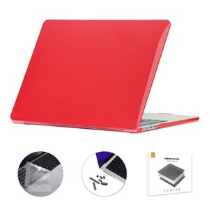 ENKAY CRYSTAL SET Ochranná sada pro MacBook Air 15" M2 / M3 (A2941 / A3114) červený