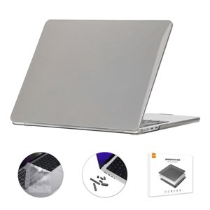 ENKAY CRYSTAL SET Ochranná sada pro MacBook Air 15" M2 / M3 (A2941 / A3114) šedý