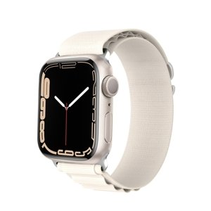 DUX GS Nylonový remienok pre Apple Watch SE / SE 2022 / SE 2023 (44mm) béžový