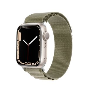 DUX GS Nylonový řemínek pro Apple Watch SE / SE 2022 / SE 2023 (44mm) zelený