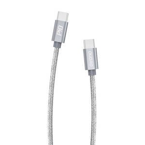 DUDAO L5ProC 65W Kabel USB Typ-C / USB Typ-C 1m šedý