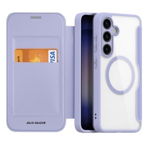 DUX X PRO Zaklápěcí pouzdro s MagSafe pro Samsung Galaxy S24 Plus 5G fialové