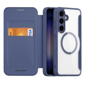 DUX X PRO Zaklápěcí pouzdro s MagSafe pro Samsung Galaxy S24 Plus 5G modré