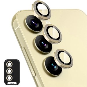 ENKAY ALU Sklo pro fotoaparát Samsung Galaxy A05s zlaté