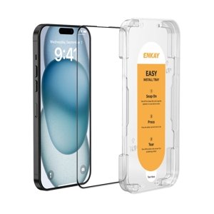 ENKAY 3D Tvrzené ochranné sklo pro Apple i Phone 15