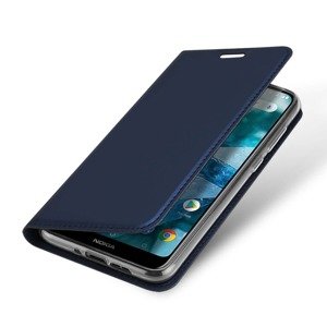 DUX Peňaženkový obal Nokia 7.1 Plus / X7 modrý