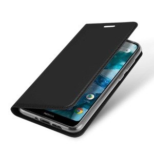 DUX Peňaženkový obal Nokia 7.1 Plus / X7 černý