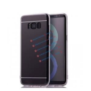 Zrcadlový silikonový obal Samsung Galaxy S8 Plus černý