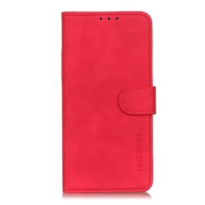 KHAZNEH RETRO Peněženkové pouzdro pro Xiaomi Poco X6 Pro 5G červené