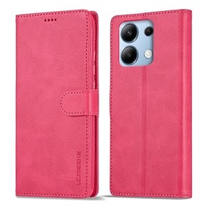 IMEEKE Peněženkový obal pro Xiaomi Redmi Note 13 růžový