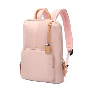 BOPAI LIGHT Dámský batoh na notebook s úhlopříčkou do 14" růžový