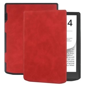 SOFT Zaklápěcí pouzdro Pocketbook InkPad 4 743G / InkPad Color 3 743K3 / InkPad Color 2 743 červené