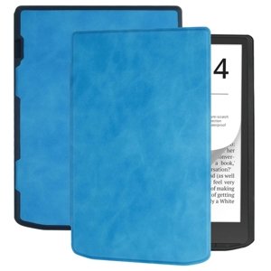 SOFT Zaklápěcí pouzdro Pocketbook InkPad 4 743G / InkPad Color 3 743K3 / InkPad Color 2 743 světle modré
