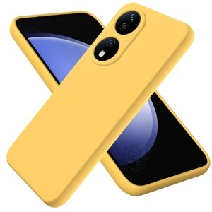 RUBBER Ochranný obal pro Honor 90 Smart 5G žlutý