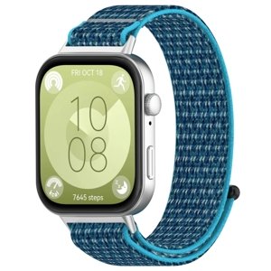 NYLON Řemínek Huawei Watch Fit 3 modrý