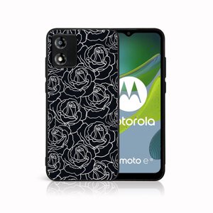 MY ART Ochranný kryt pre Motorola Moto E13 ROSES (172)