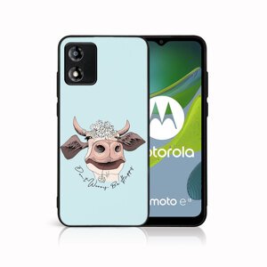 MY ART Ochranný kryt pre Motorola Moto E13 HAPPY COW (181)