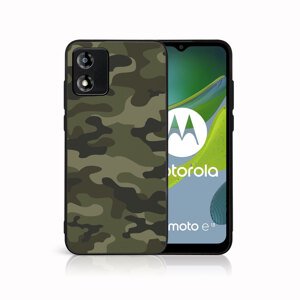 MY ART Ochranný kryt pre Motorola Moto E13 GREEN CAMO (235)