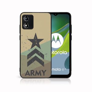 MY ART Ochranný kryt pre Motorola Moto E13 ARMY (236)