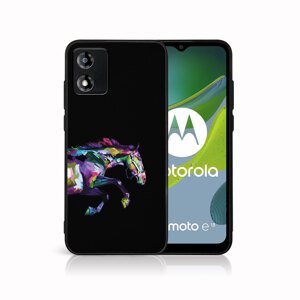 MY ART Ochranný kryt pre Motorola Moto E13 HORSE (249)