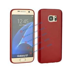 Silikonový obal Samsung Galaxy S7 červený