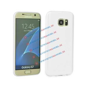 Silikonový obal Samsung Galaxy S7 bílý