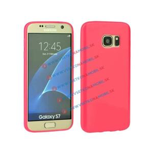 Silikonový obal Samsung Galaxy S7 růžový