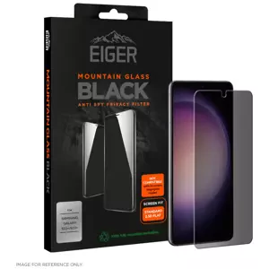 Ochranné sklo Eiger Mountain Black Privacy 2.5D Screen Protector for Samsung Galaxy S22+ / S23+ in Black (EGMSP00240)