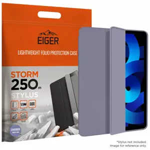 Pouzdro Eiger Storm 250m Stylus Case for Apple iPad Air (2022) in Lavender (EGSR00177)