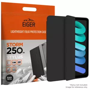 Pouzdro Eiger Storm 250m Stylus Case for Apple iPad Mini 6 (2021) in Black (EGSR00137)