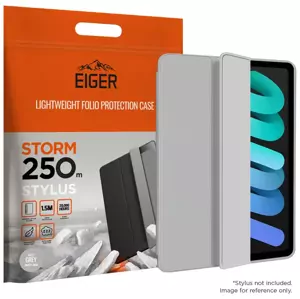 Pouzdro Eiger Storm 250m Stylus Case for Apple iPad Mini 6 (2021) in Light Grey (EGSR00157)